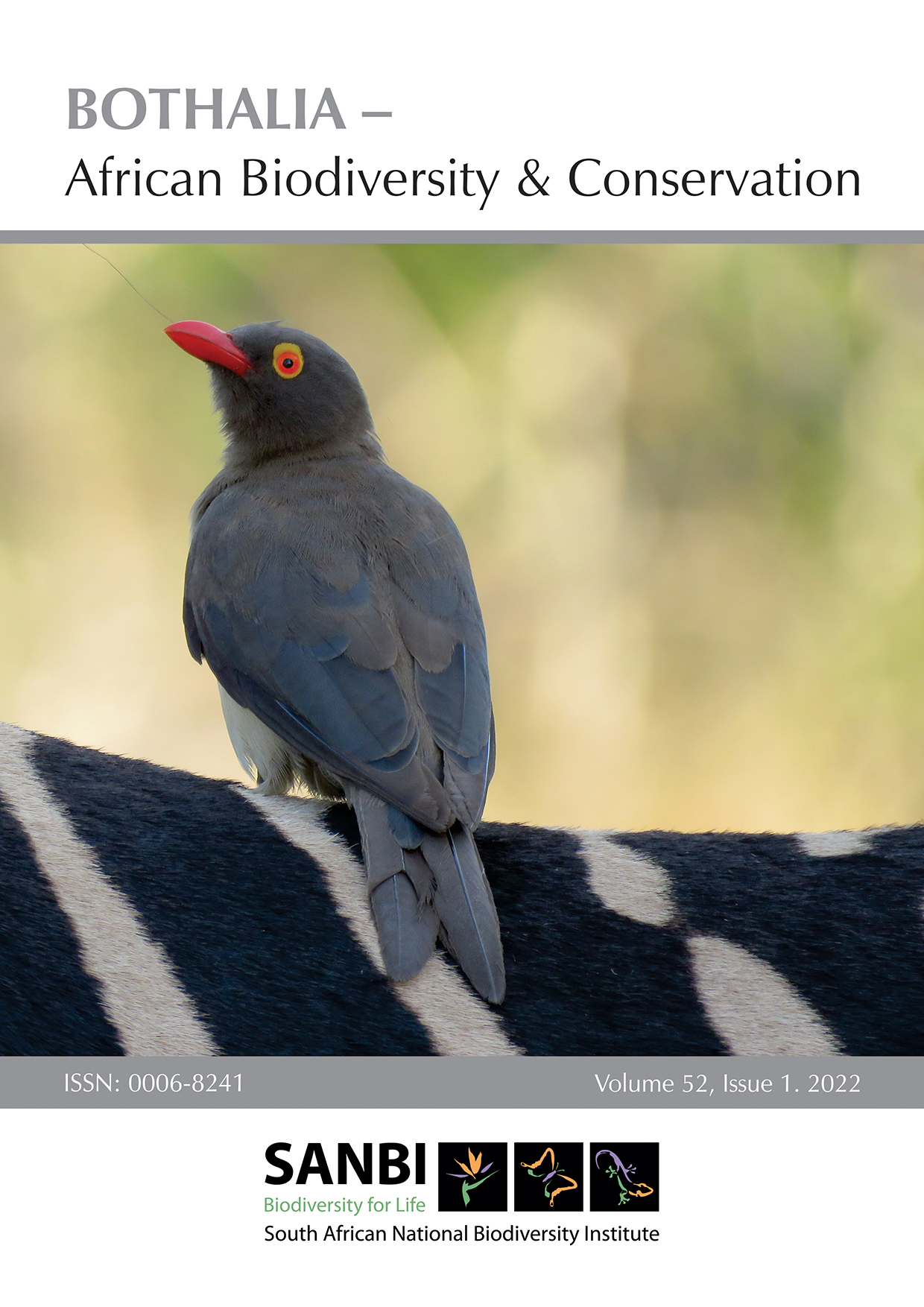 					View Vol. 52 No. 1 (2022): Bothalia, African Biodiversity & Conservation
				